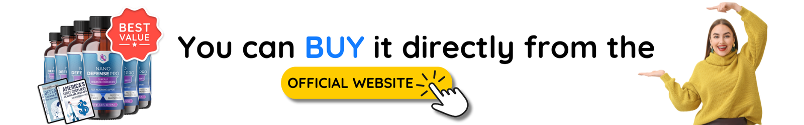 NANODEFENSE PRO OFFICIAL WEBSITE BANNER
