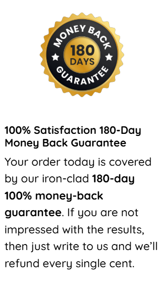 NanoDefense Pro - 180-Day Satisfaction Guarantee & Full Refund